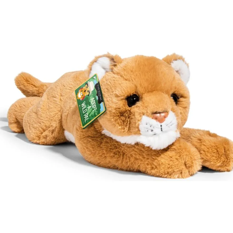 22" Adopt A Endangered Wild Pal Toy Plush Lion