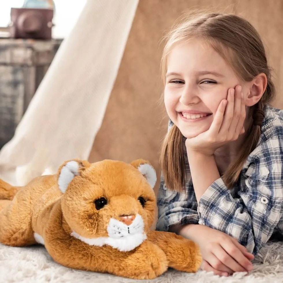 22" Adopt A Endangered Wild Pal Toy Plush Lion