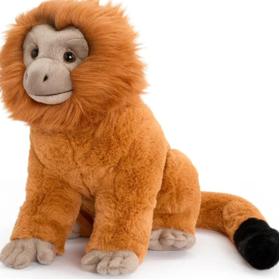 12" Adopt A Wild Pal Endangered Gold Lion Tamarin Plush