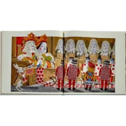 Alice's Adventures in Wonderland Book in Ice Bonded Leather