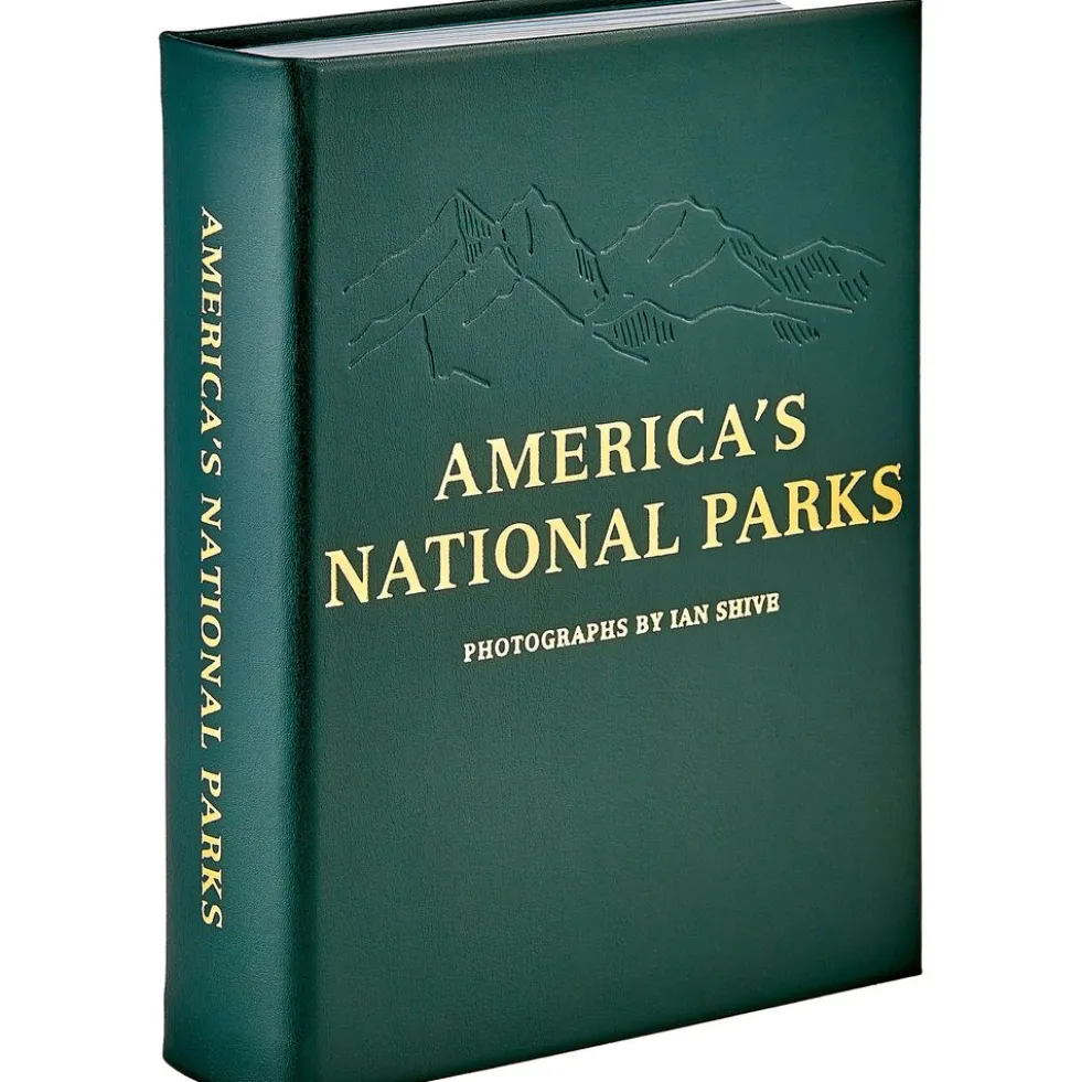 America's National Parks Book Leather Edition
