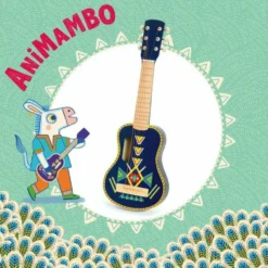 Animambo Wooden Guitar