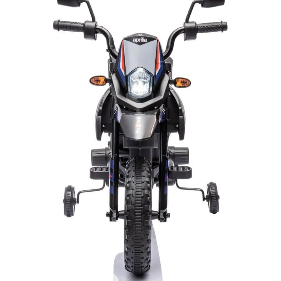 Aprilia 12V Kids' Motorcycle - Black