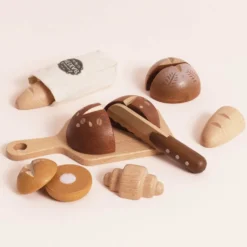Artisan Bread and Knife Pretend Play Set