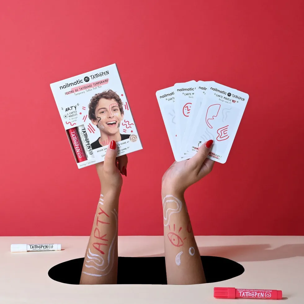 Arty Tattoo Pen Set for Kids