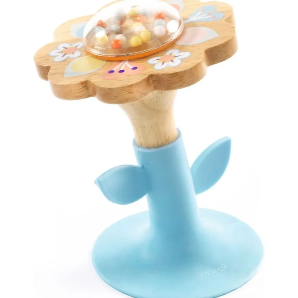 Baby White BabySwipi Rattle