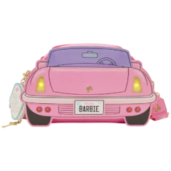 Barbie Corvette Car Light-Up Crossbody Bag with Coin Bag