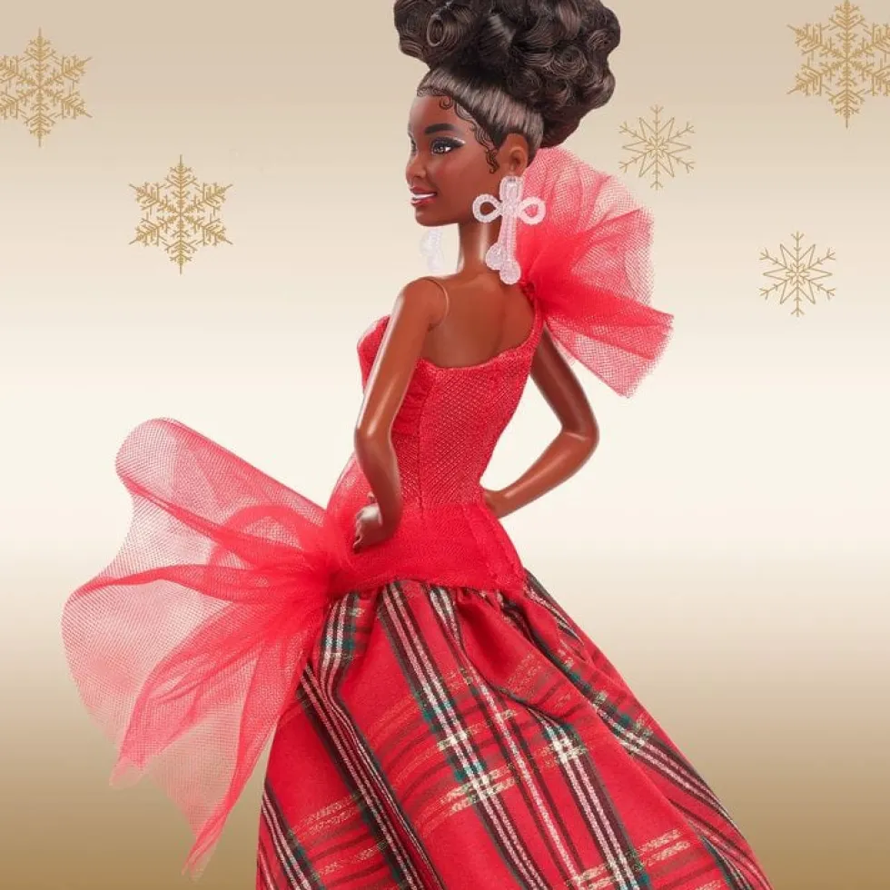 2024 Barbie Holiday Doll - Black Hair