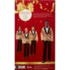 Barbie Signature 2025 Holiday Dark Brown Hair Ken Collectible Fashion Doll Wearing Full Suit With Golden Jacket