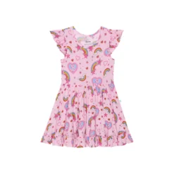 Barbie Star Power - Cap Sleeve Ruffled Twirl Dress