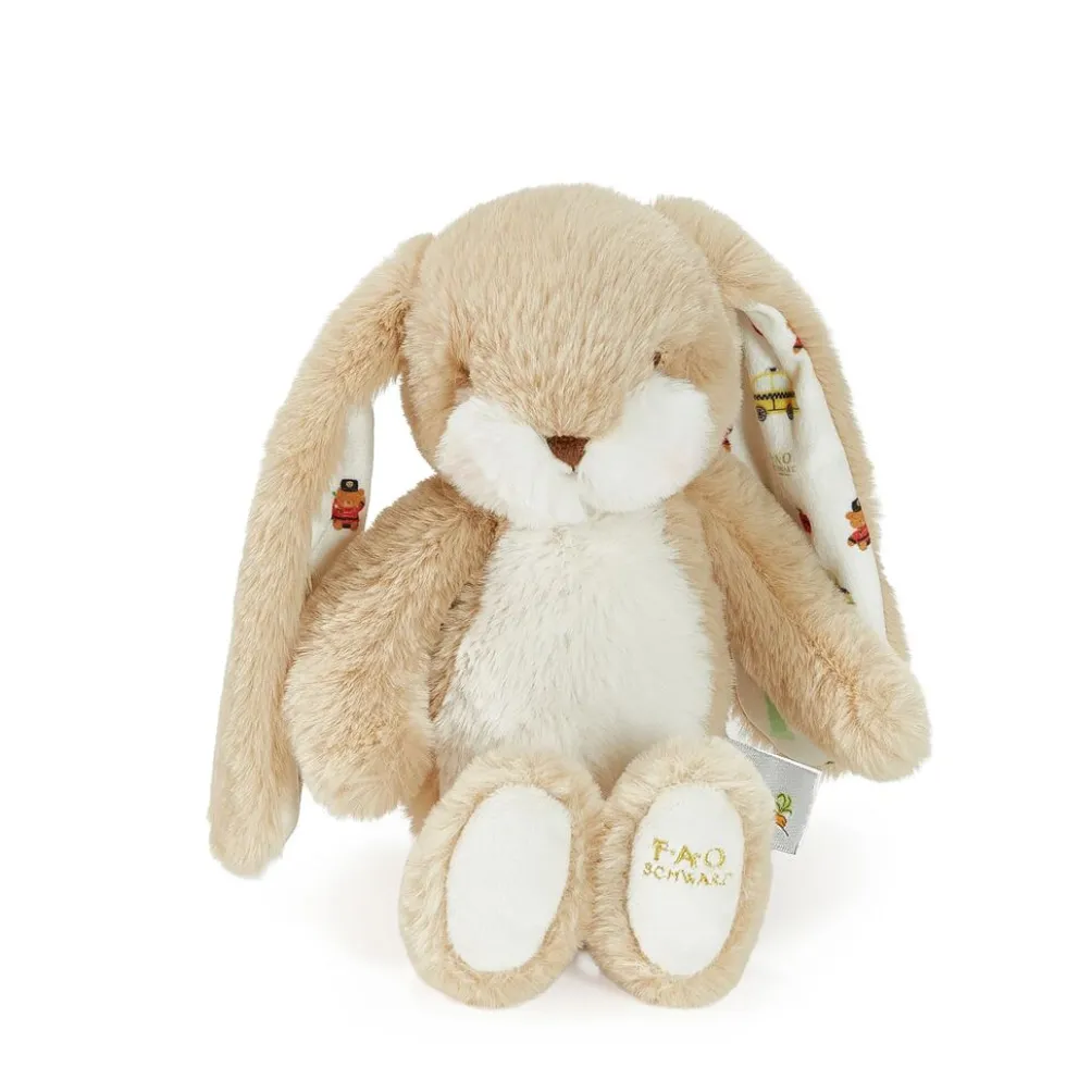 Big Apple NYC - FAO Schwarz Tiny 10" Floppy Nibble Bunny Plush