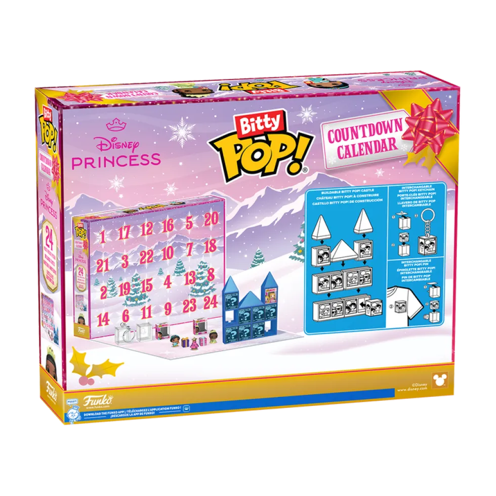 Bitty Pop! Disney Princess Holiday Advent Calendar