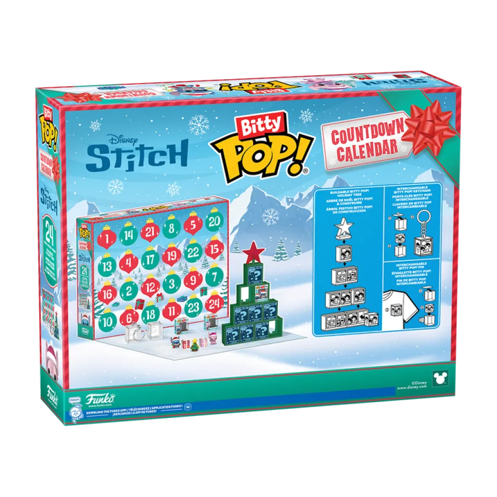 Bitty Pop! Stitch Holiday Advent Calendar