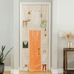 Boho Tea House Doorway Storefront