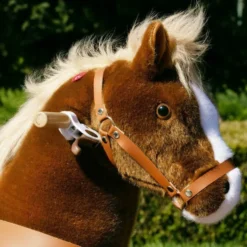 Brown Model U Ride-On Horse - 7+ Years