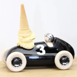 Bruno Roadster Car Toy - Black/Chrome