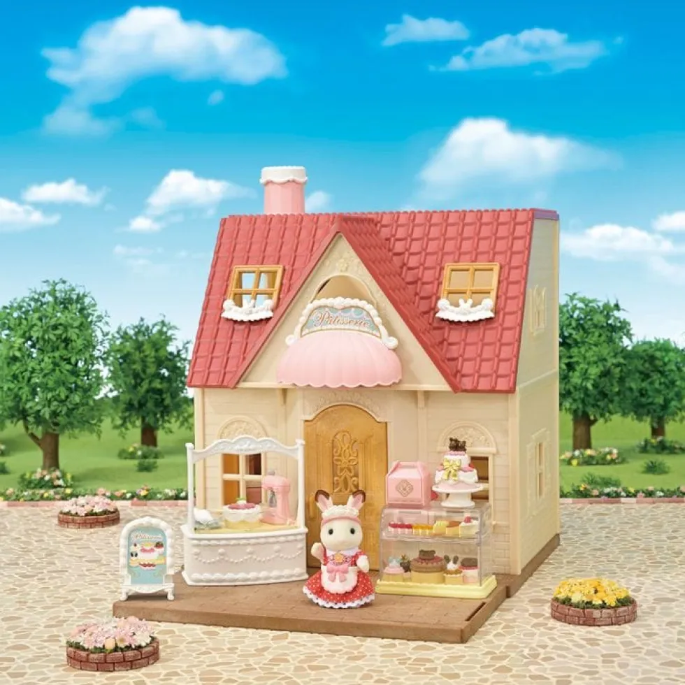 Calico Critters Village Cake Shop Starter Playset