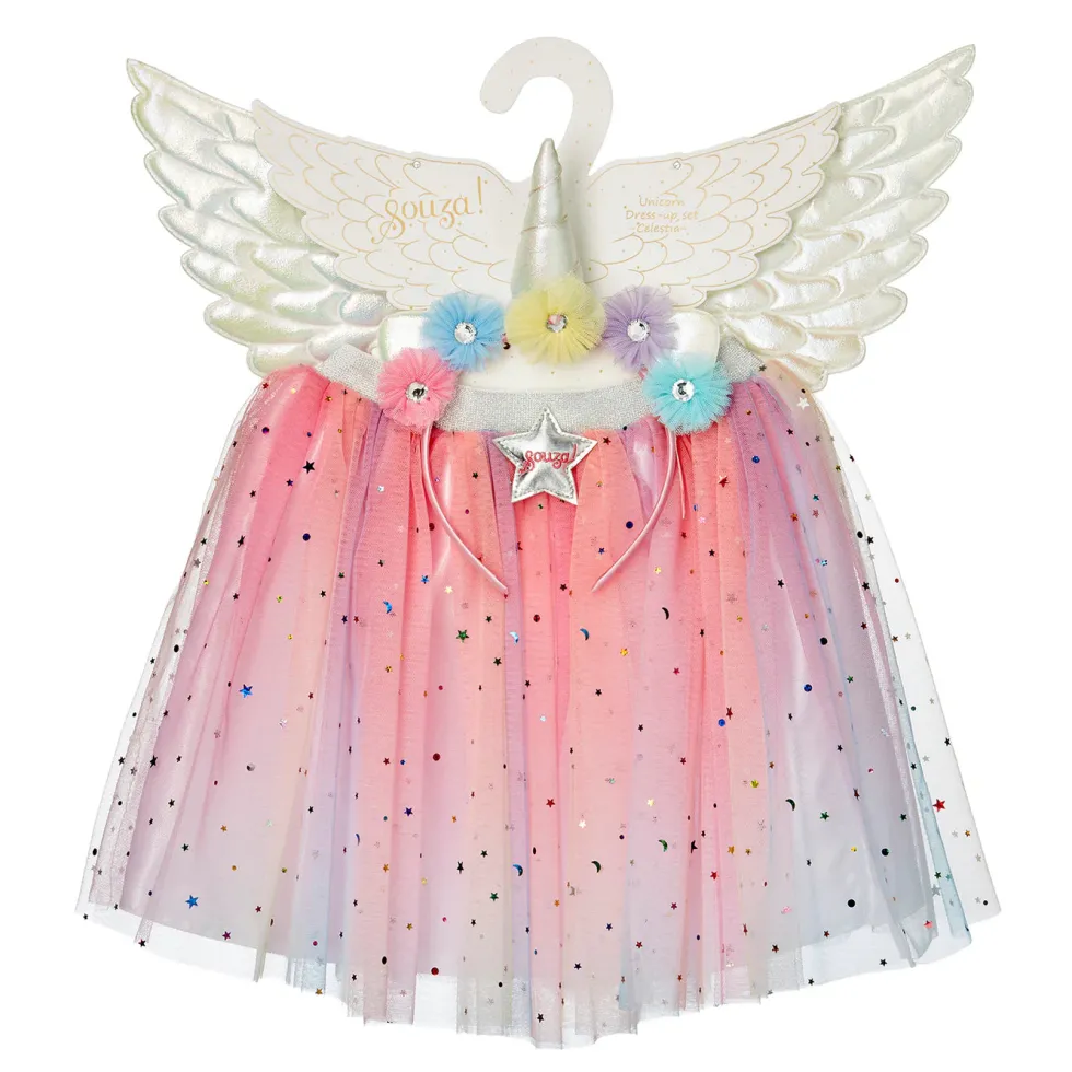 CelestIa Skirt, Wings & Tiara Costume Set - 3-4 Years