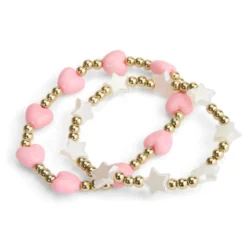 Charm Squad Hearts & Stars Bracelet Set