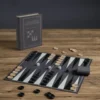 Checkers & Backgammon Vintage Bookshelf Edition