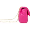 Classic Quilted Stud Mini Bag - Hot Pink