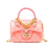 Classic Sparkle Top Handle Handbag - Bubblegum Pink