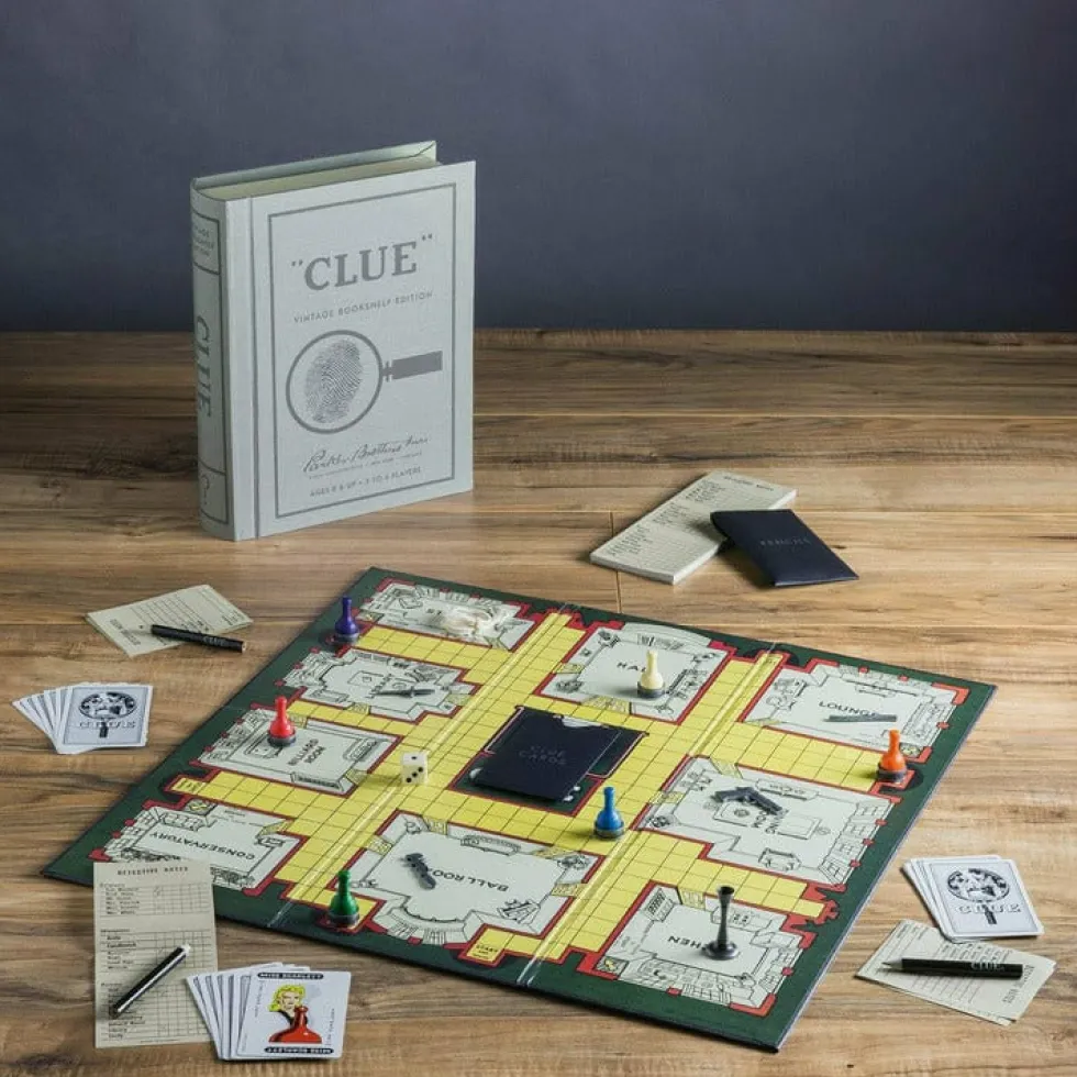 Clue Vintage Bookshelf Edition