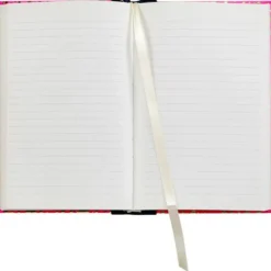 Composition Notebook in Neon Pink/Gold Leather