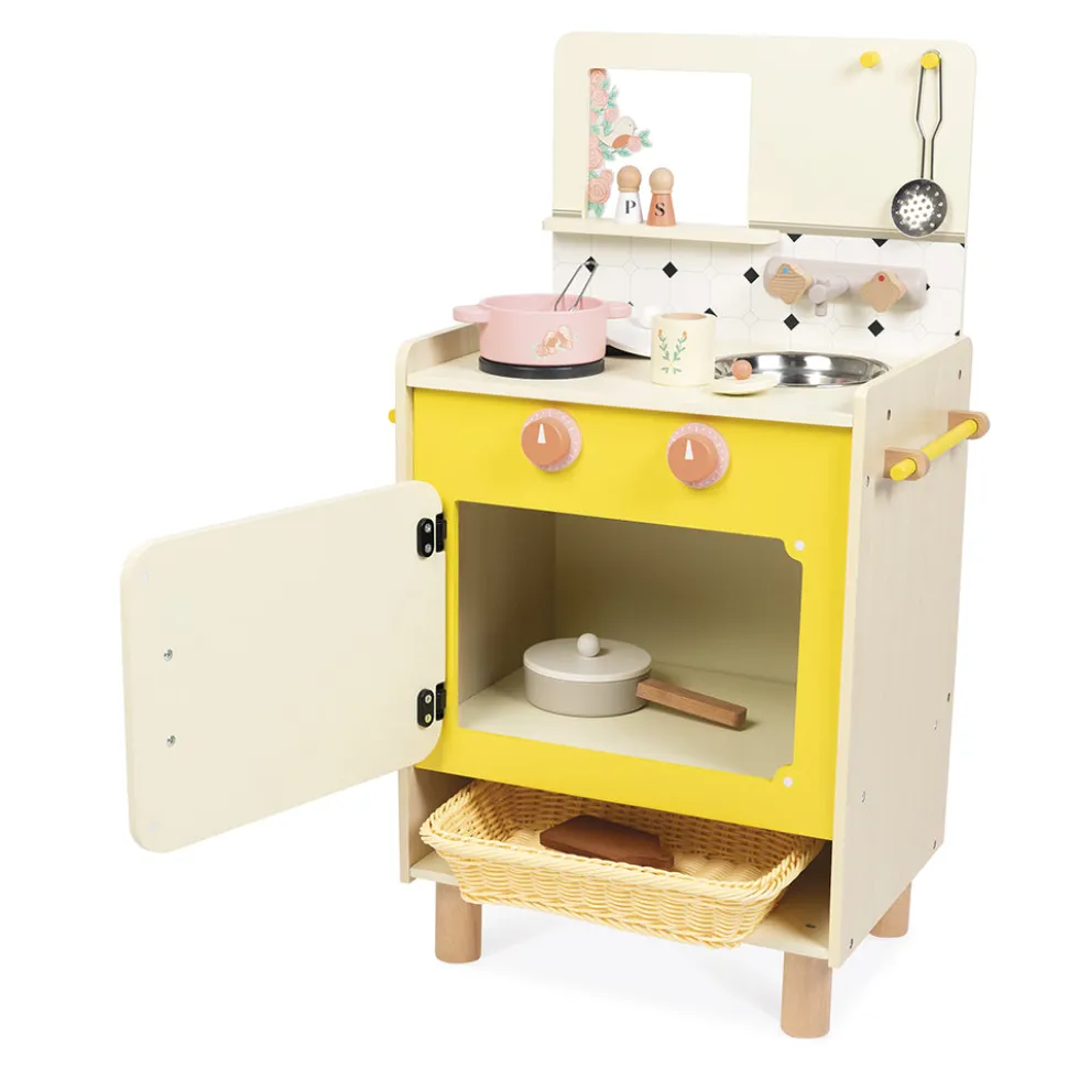 Cottage Chic Compact Cooker Kitchen