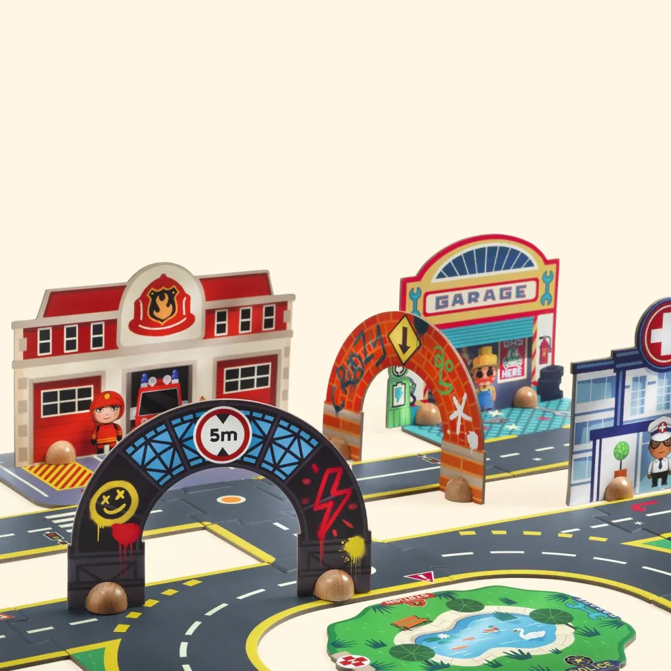 Crazy Motors Puzzle'Up Ville
