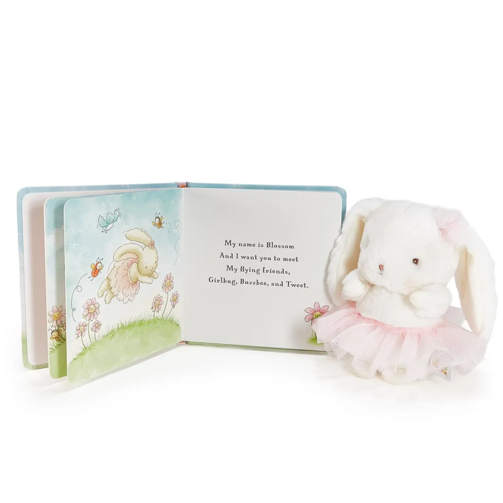 Cricket Island Blossom Bunny Book & Plush Bundle