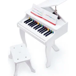 Deluxe Grand Piano - White