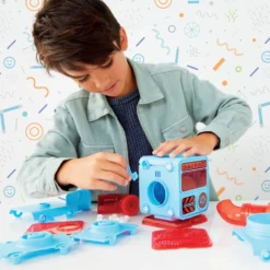 DIY Prize-Pod Robot 52-Piece Retro Vending Machine Build Kit