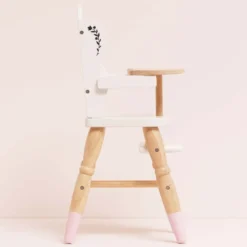 Doll Wooden High Chair