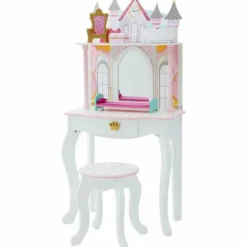 Dreamland Castle Play Vanity Set - White / Pink