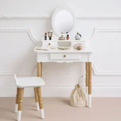 Dressing-up Vanity Table & Stool