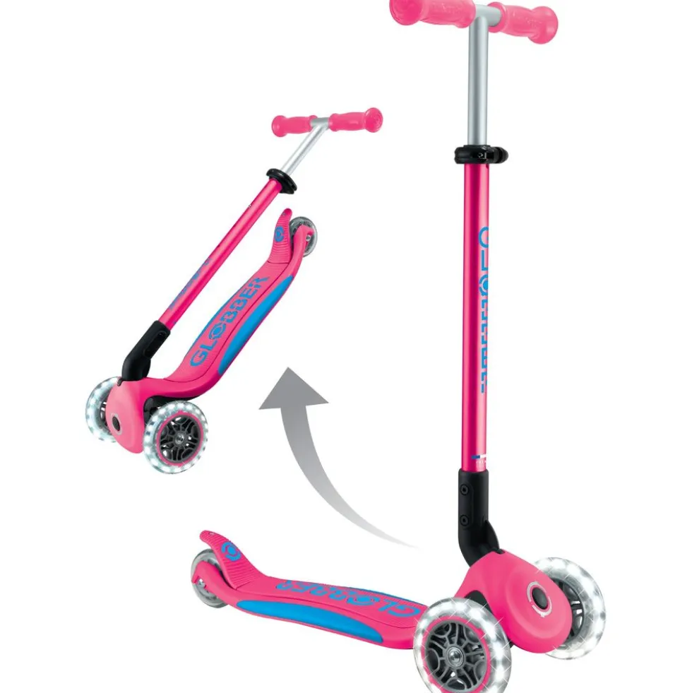 Elite Lights Scooter - Fuchsia