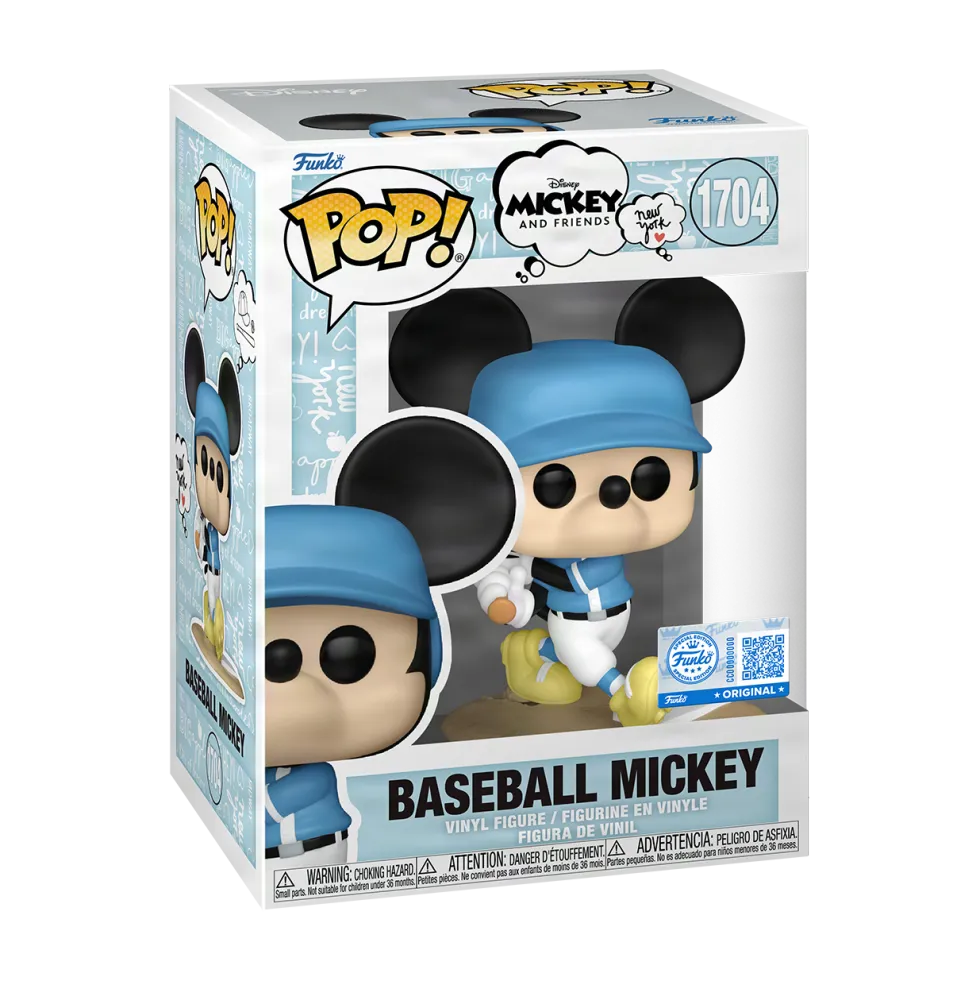 Exclusive Pop! Mickey Mouse - Baseball