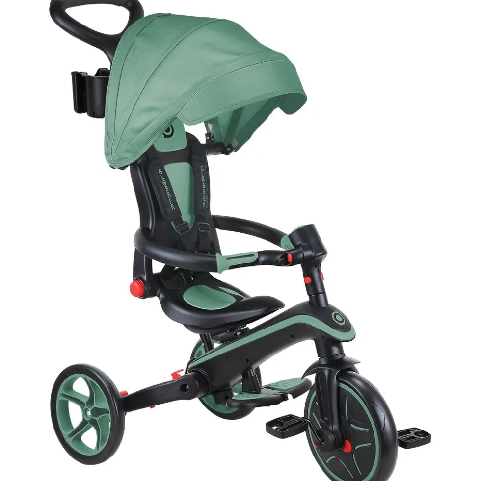 Explorer Foldable Trike 4 in 1 - Olive