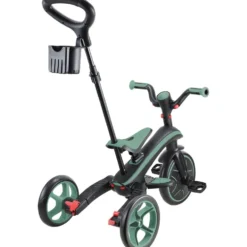 Explorer Foldable Trike 4 in 1 - Olive