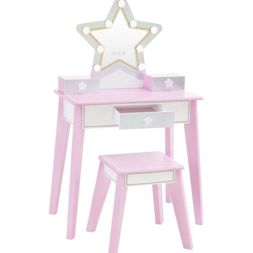 Fantasy Fields Little Princess Star Vanity with LED Mirror