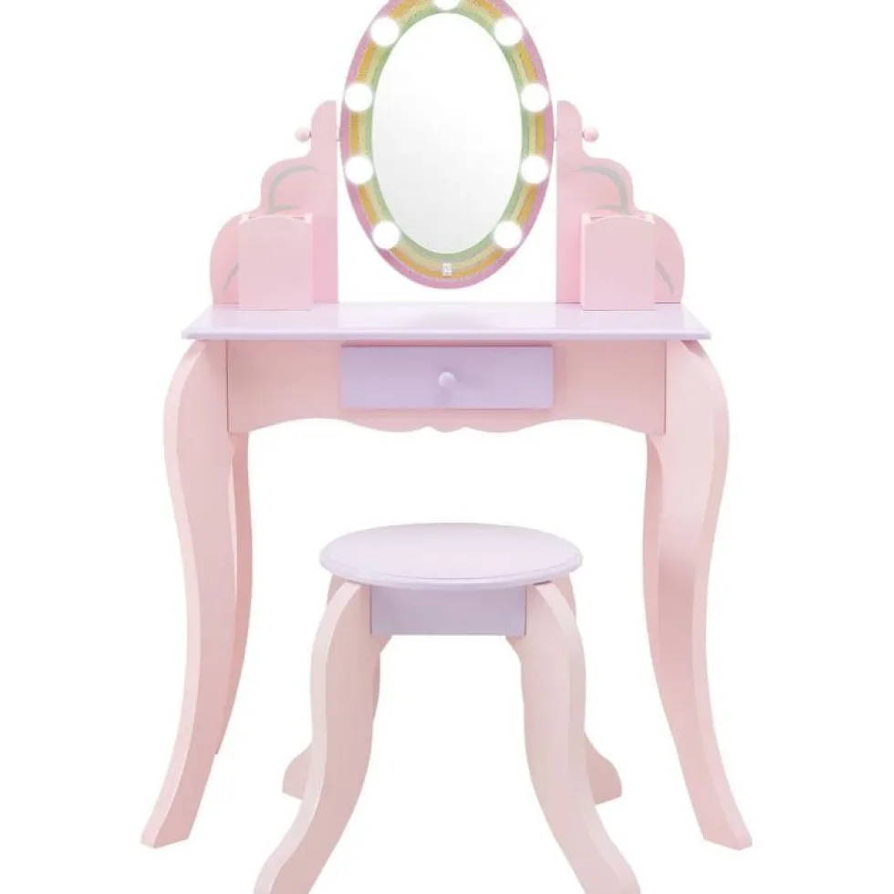 Fantasy Fields Little Princess Rapunzel Vanity with LED Mirror