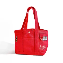 FAO x BaubleBar Small Tote Bag - Red