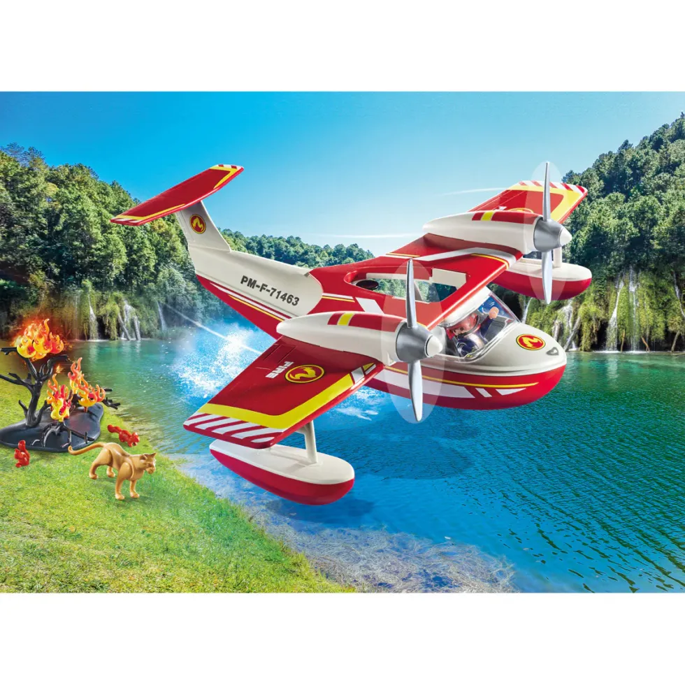 Firefighting Seaplane Playset