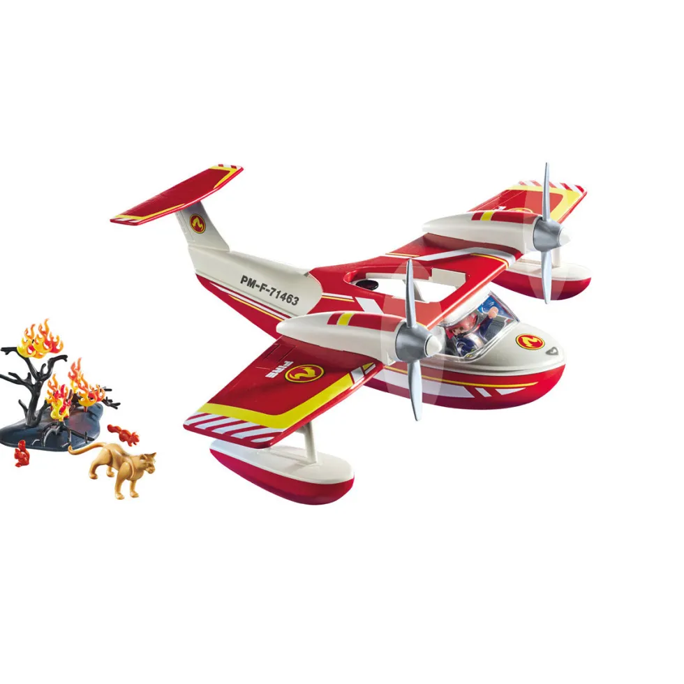 Firefighting Seaplane Playset