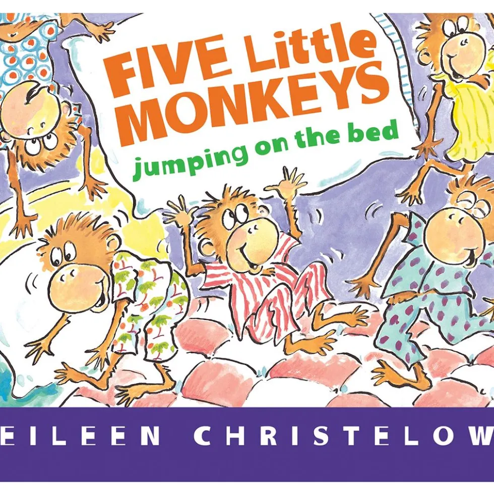 Five Little Monkeys Jumping on the Bed Board Book