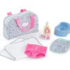 Floral Changing Accessory Set for 14" Baby Doll