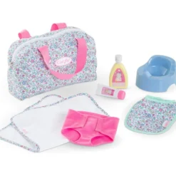 Floral Changing Accessory Set for 14" Baby Doll