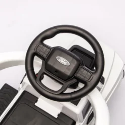 Ford Raptor 3-in-1 Push Ride On Toy Car - White