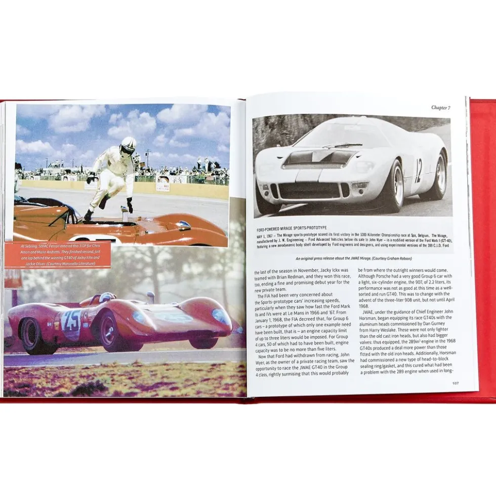 Ford VS. Ferrari Book Leather Edition